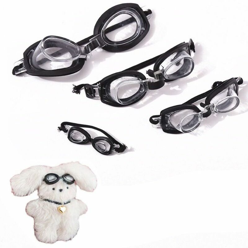 Dollhouse Tiny Underwater Swimming Glasses, Adereços para bebê, Miniaturas para casa, Ornamento