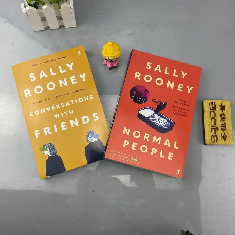 Sally Rooney persone normali/conversazioni con gli amici Life Novel Adult Bed Time Reading Books Fiction Libros lIvros
