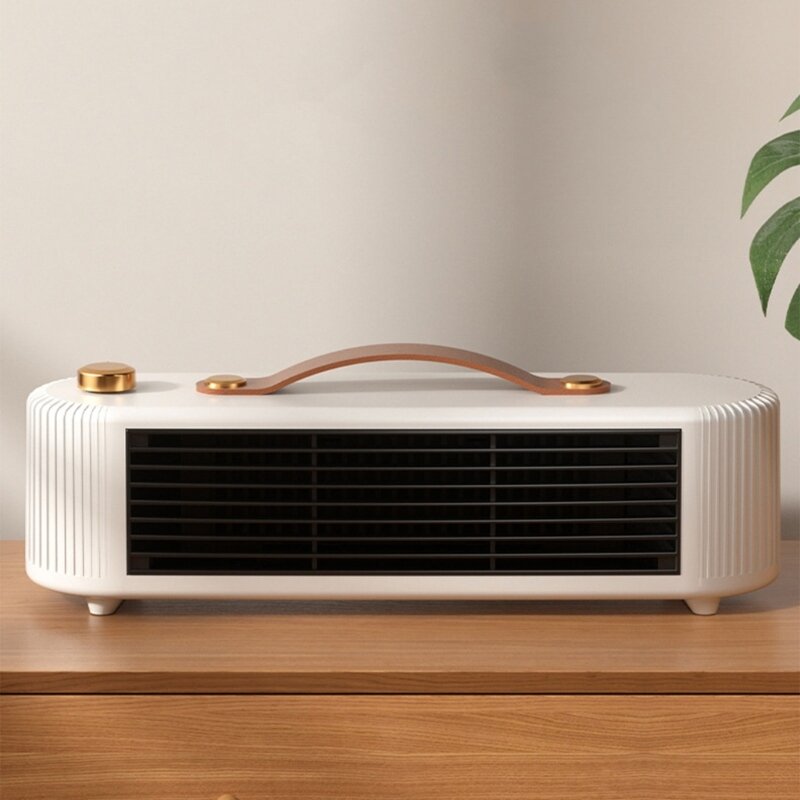 Space Heater Desktop Heater Fan for Home Bedroom Office Desk Indoor Use