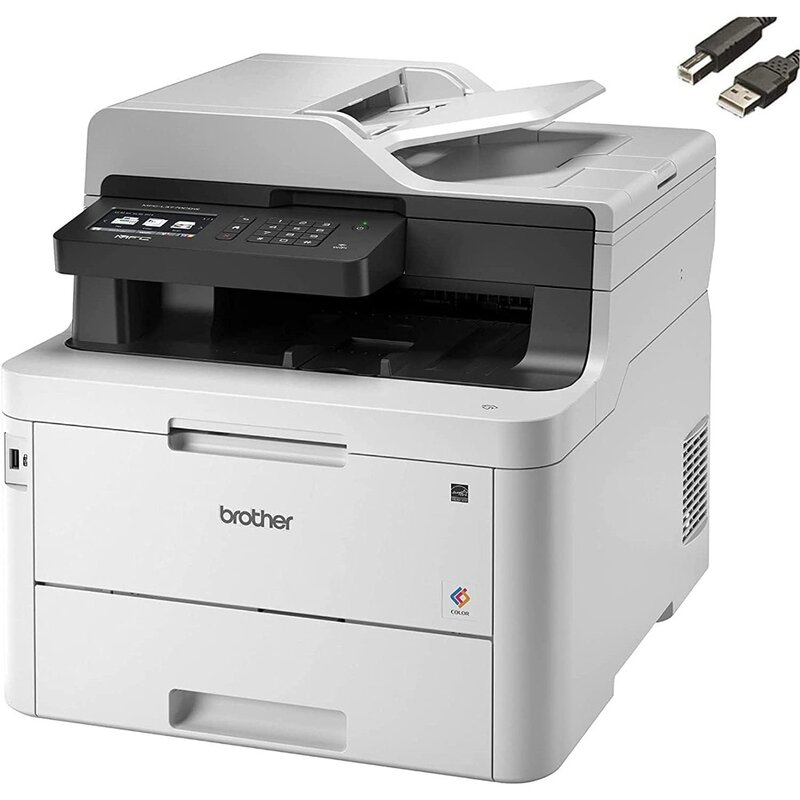 MFC-L3770CDW Draadloze Kleur Alles-In-Één Laserprinter, Automatisch Dubbelzijdig Afdrukken, 3.7 Inch Kleurentouchscreen, Printscankopie