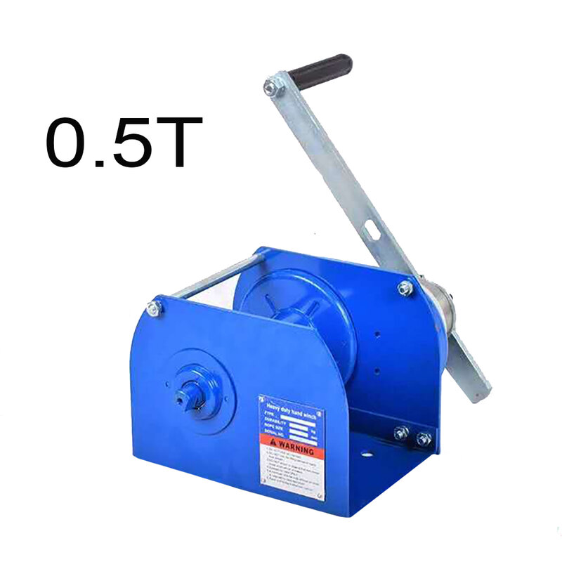 Manuelle Winde Zwei-wege Self-locking Heavy-duty Winde 0.5/1/2/3 Ton Winch Kleine kran Hoist Traktor