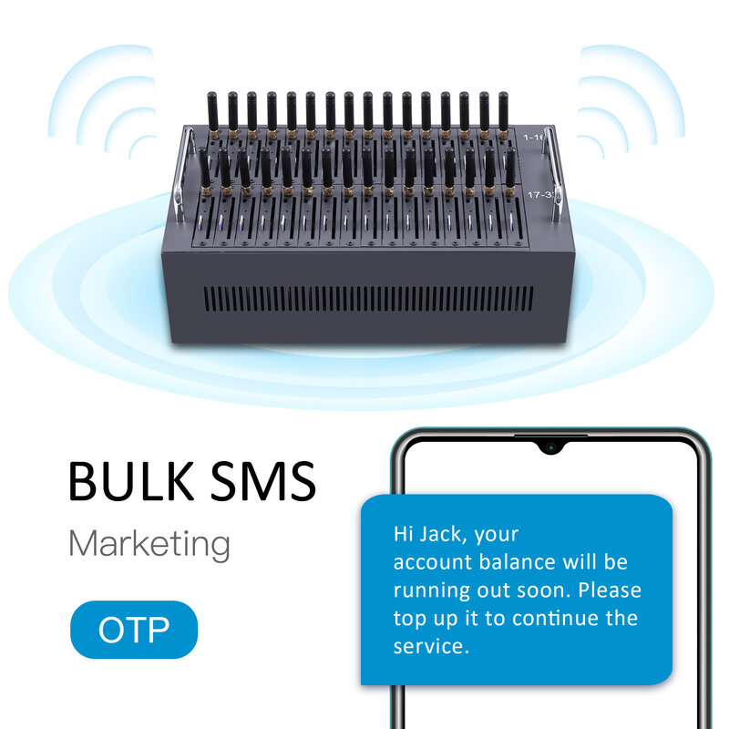 Neueste gsm 32 port sms modem wavecom gsm modem pool für massen sms senden und aufladen