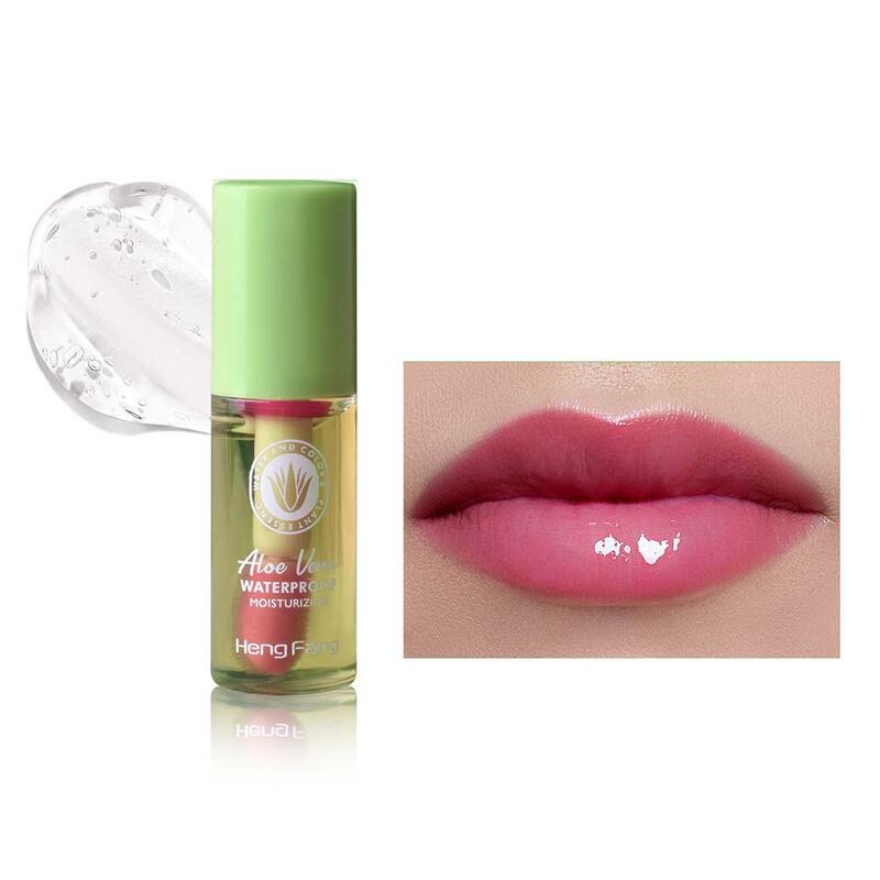 Color Changing Lip Balm Moisturizing Color Changing Brighten Honey Repair Lips Lip Lip Oil Aloe Peach Pomade Vera Y2N7