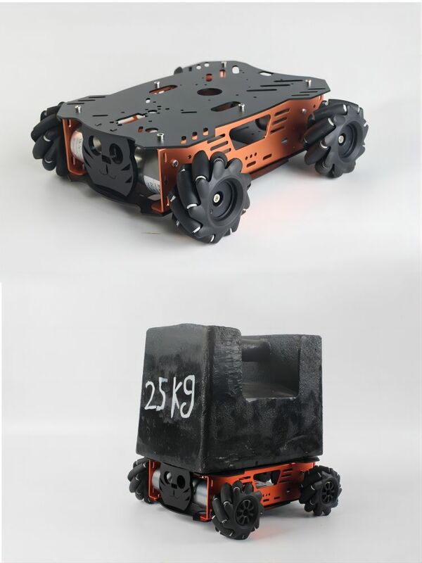 Smart Mecanum Wheel Robot Car para Arduino Robot, RC Tank, Kit DIY com Motor Encoder, Ps2 Handle, Project Starter Kit, 20Kg de carga