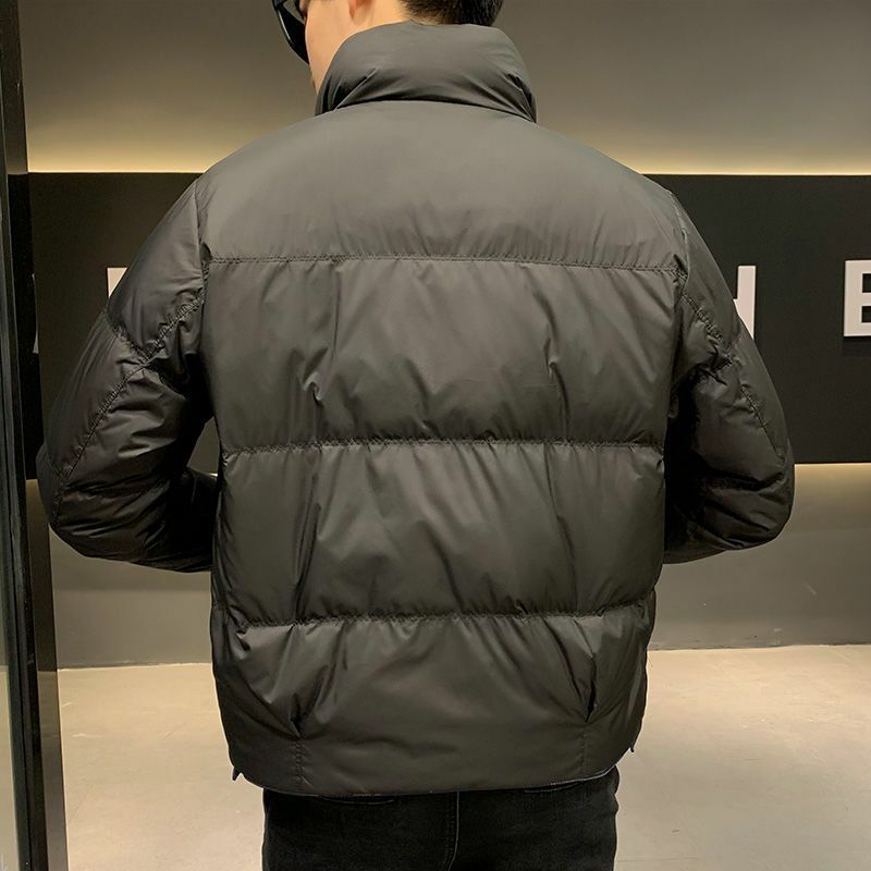 2024 High end New Winter Trend Lightweight and Warm Short Casual Coat Men's Winter Fashion Brand Clothes