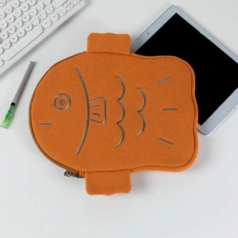 Чехол для ноутбука в форме рыбы, сумка для ноутбука 11 дюймов, 13 дюймов, милый чехол для ноутбука для устройства