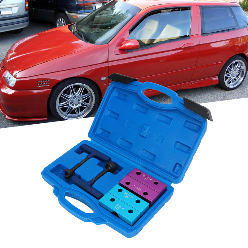 Kit de herramientas de bloqueo de temporización del motor, árbol de levas, reemplazo de caja de almacenamiento para Alfa Romeo