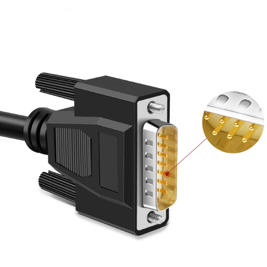 DB15 кабель для передачи данных DB15 штекер-гнездо 15-контактный разъем 2 ряда 15-контактного последовательного порта параллельный кабель