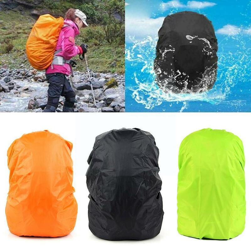Multi-farbe Große-kapazität Rucksack Wasserdicht Und Wandern Camping Mann der Abdeckung Outdoor-Tool Rucksack Regen Tasche A5c7
