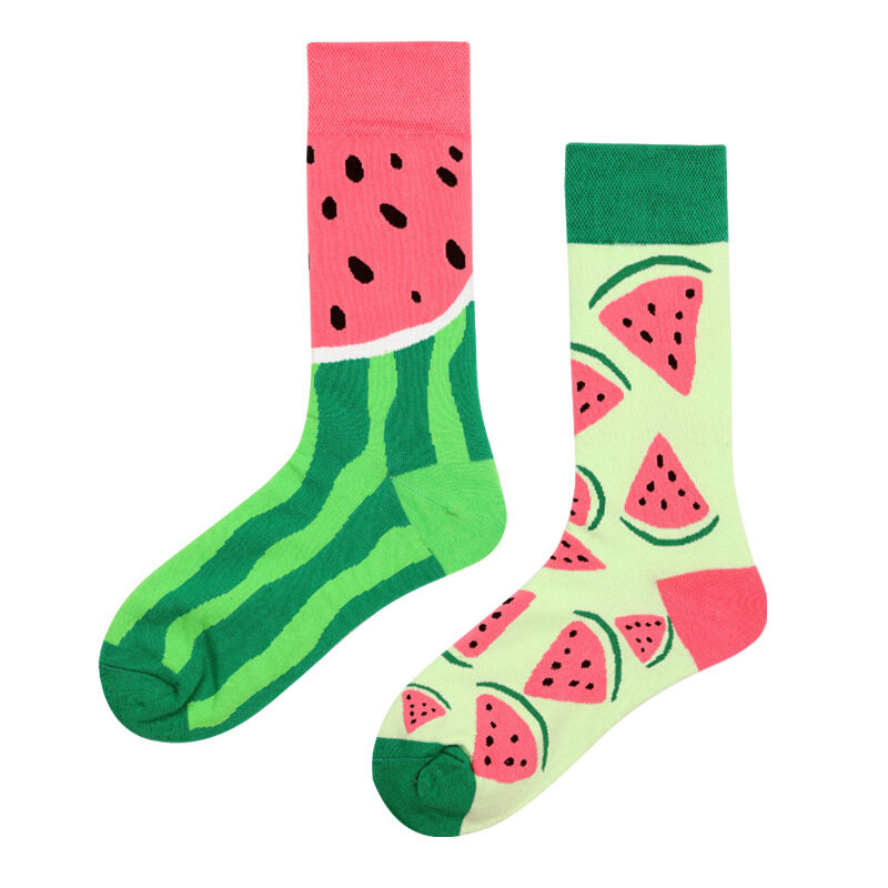 Neue Personalisierte Cartoon Tier AB Flut Socken Outdoor Sport Nahen Rohr Paar Baumwolle Kreative Mode Socken für Männer und Frauen