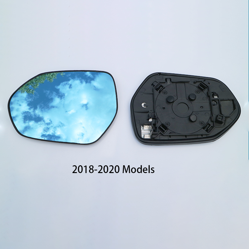 1 пара боковых зеркал заднего вида, синее стекло со стандартным индикатором BSA для Toyota Camry 2018-2024, широкоугольные антибликовые автомобильные зеркала