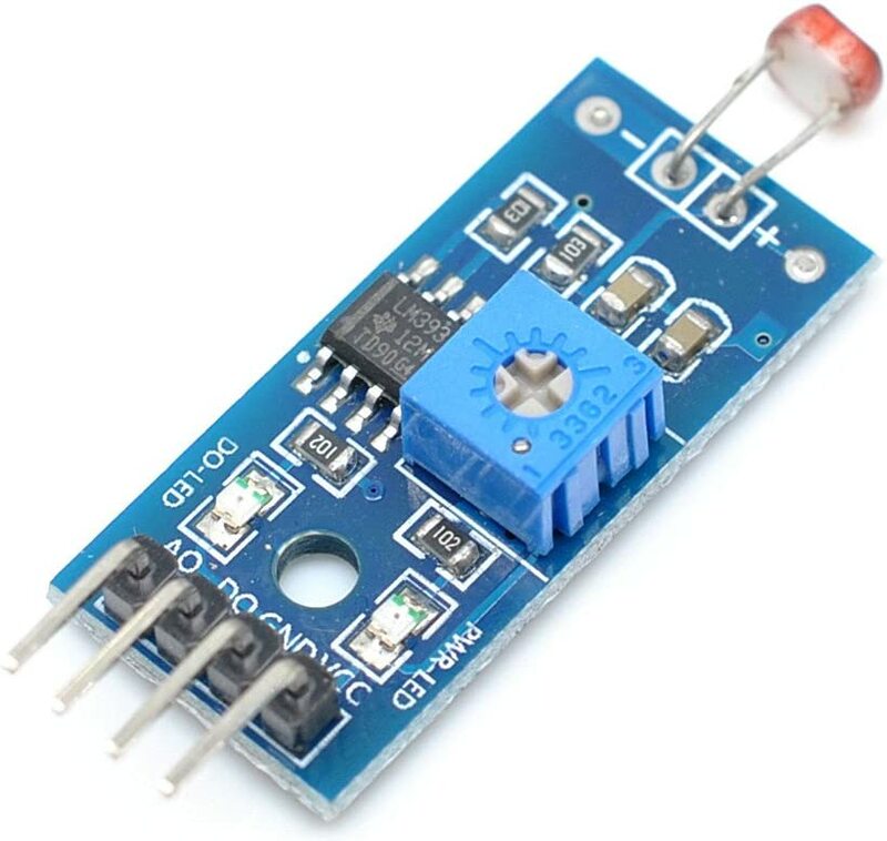 Módulo de Sensor de resistencia sensible óptica, Sensor fotosensible para Arduino, 5 piezas, LM393