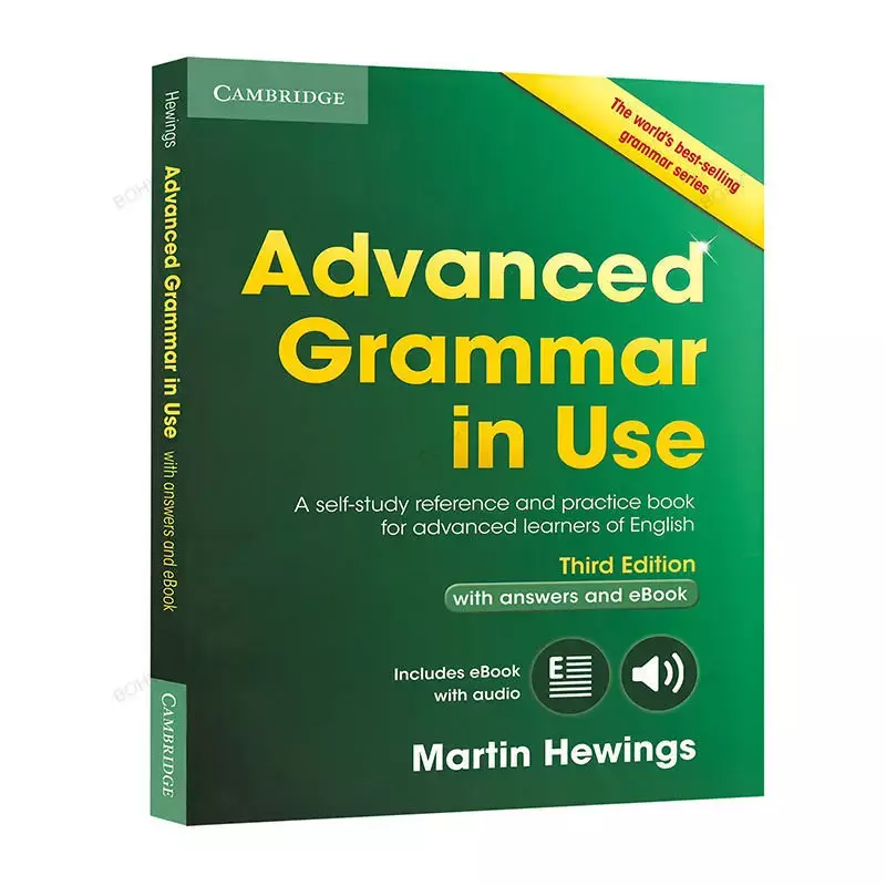 Cambridge English Grapse Advanced Essential, nettoyage en cours d'utilisation, audio gratuit, envoyez votre e-mail
