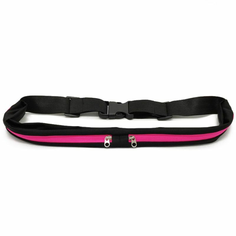 Riñonera Unisex, cinturón deportivo, riñonera impermeable, bolsa con cremallera para cintura 448D