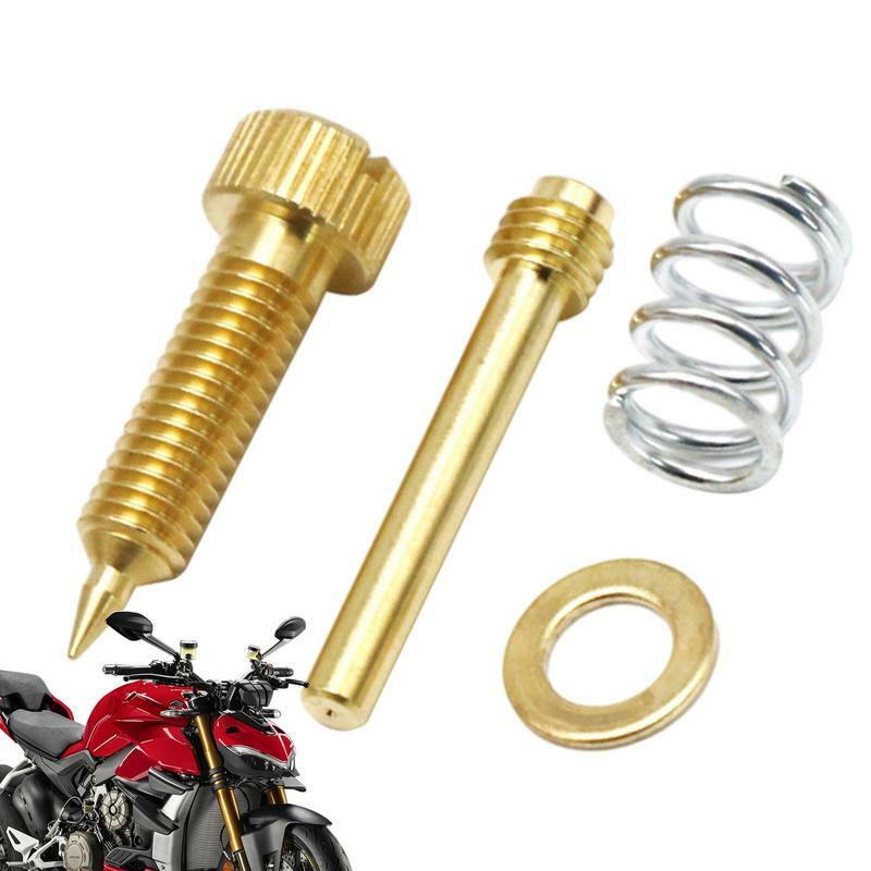 Carburetor Nozzle Motorcycle Carburetor Adjustable Power Jet Main Jet Kit Engine Main Injectors Nozzle Easy Installation