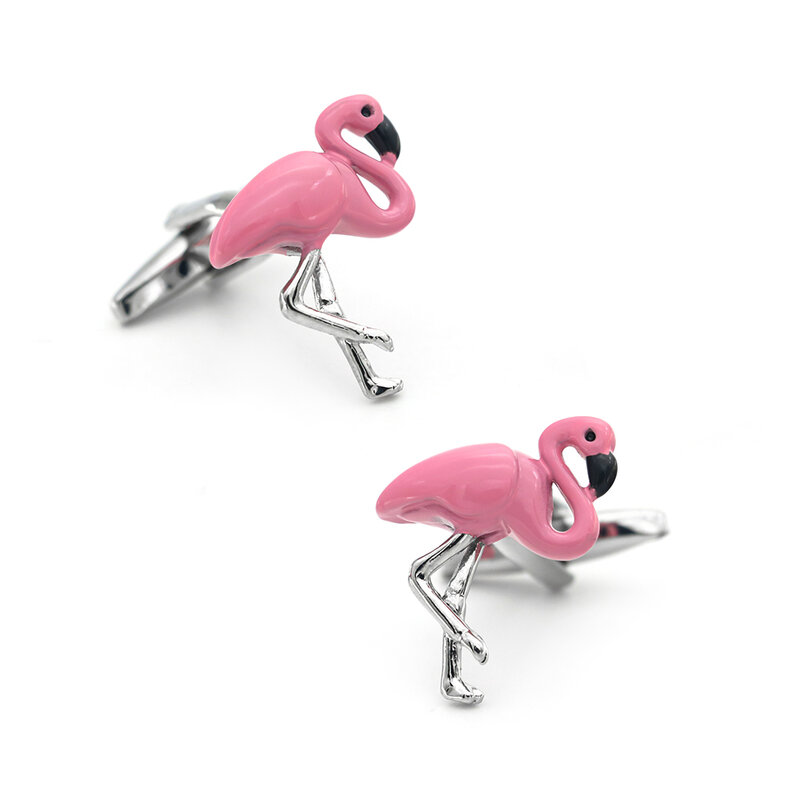 IGame-ربطات عنق رجالي على شكل طائر ، تصميم طائر وردي اللون ، مادة نحاسية عالية الجودة ، وصول جديد ، شحن مجاني