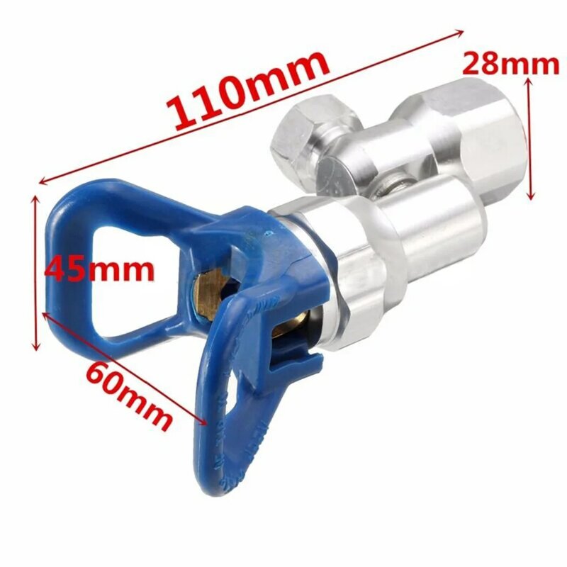 7/8''F-7/8''M Clean Shot Shut Off Valve For Airless Spray Swivel Joint Airless Spray Base  Power Tool Accessories