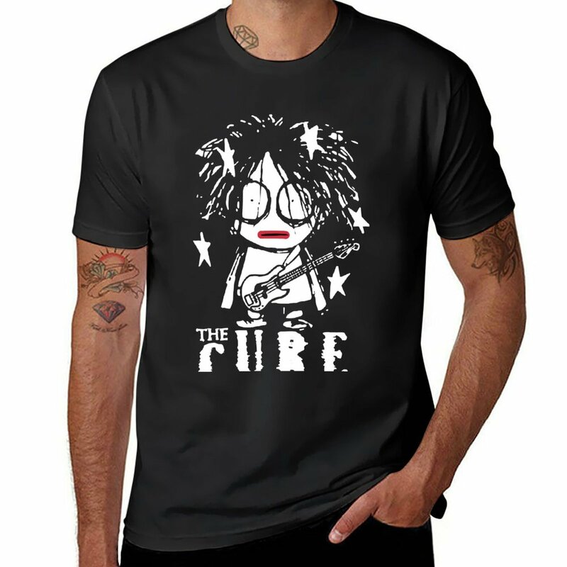 The-Cure-Robert-Smith 티셔츠, 귀여운 상의, 남성 티셔츠