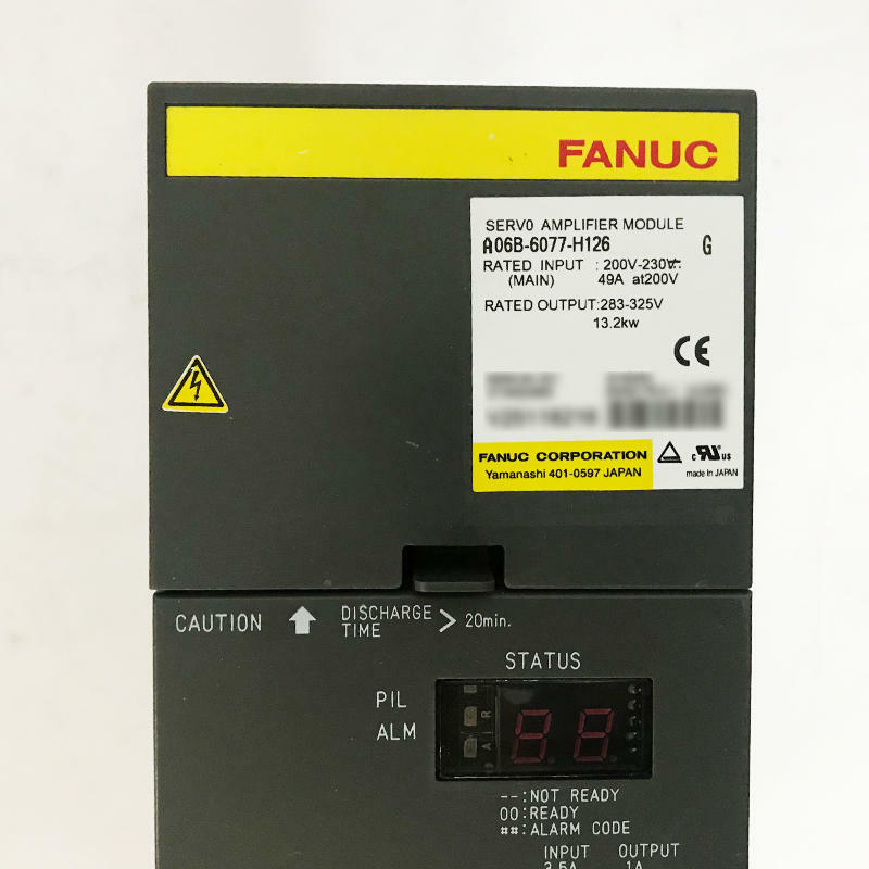 Módulo amplificador de Servo Fanuc, A06B-6114-H207, probado, Ok