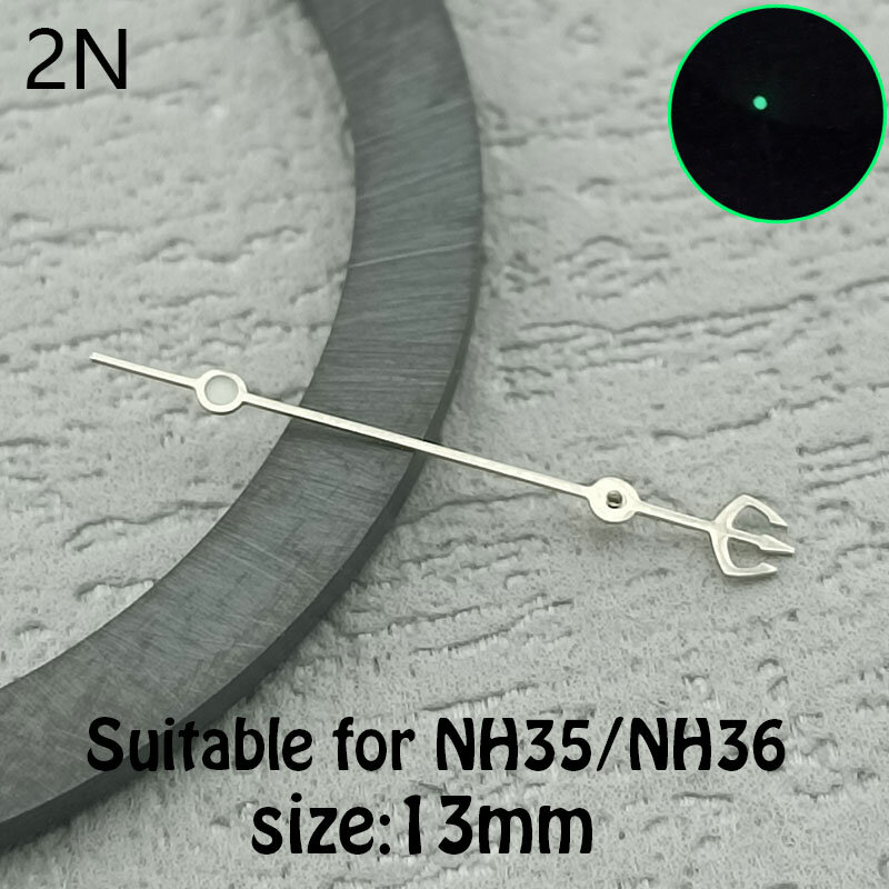 Watch hands For NH34 NH35 NH36 NH38 NH70 movements Blue luminous seconds hand Watch hands accessories Remodeling parts