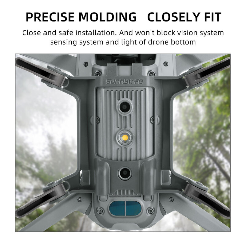 Kit de patins d'atterrissage pliables pour Drone DJI Mavic Air 2/DJI Air 2S, extension étendue, accessoires