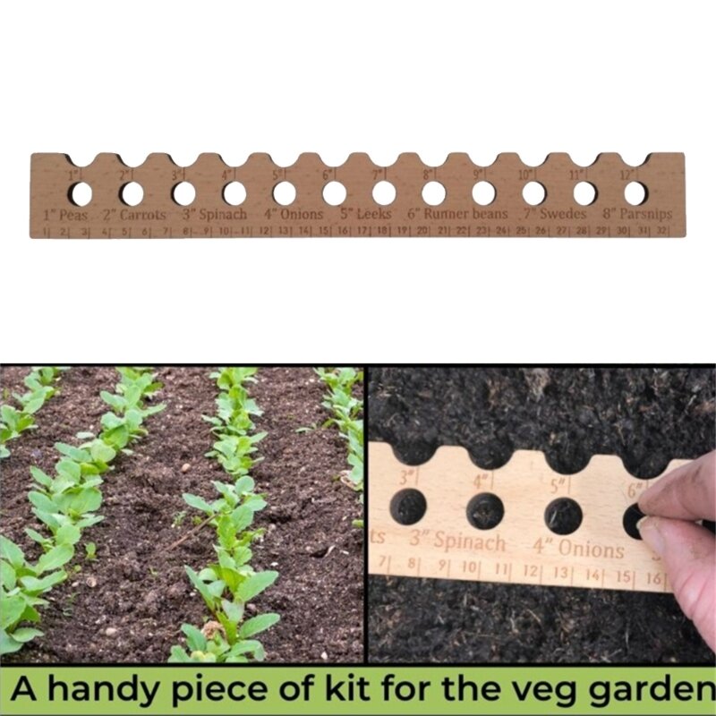 Plant Dibber 種子間隔定規 家庭用植物野菜用の庭 Dibber を整理します。