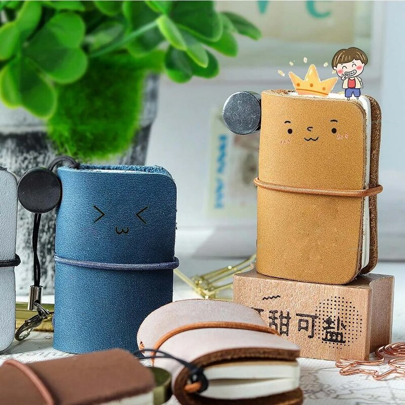 32sheets Ultra-small Mini Handbook Notebook Cute Replaceable Loose-leaf Tether Hand Account Notepad Pad Kawaii Stationery