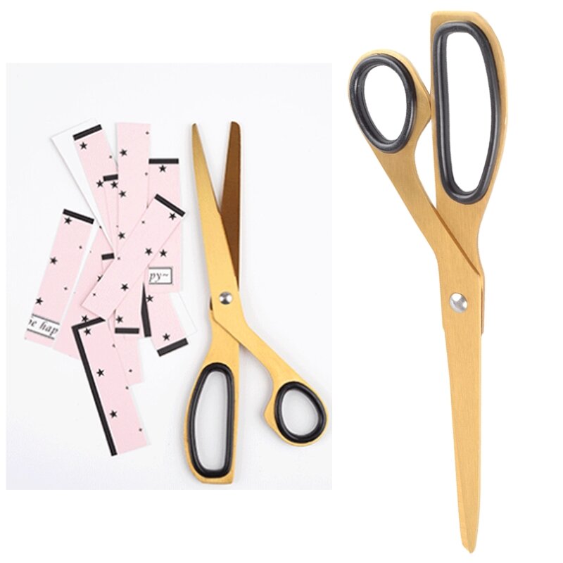 All Purpose Scissors Ergonomic Comfort Grip Craft Shears for Sharp Scissors for Household Sewing High/Middle School