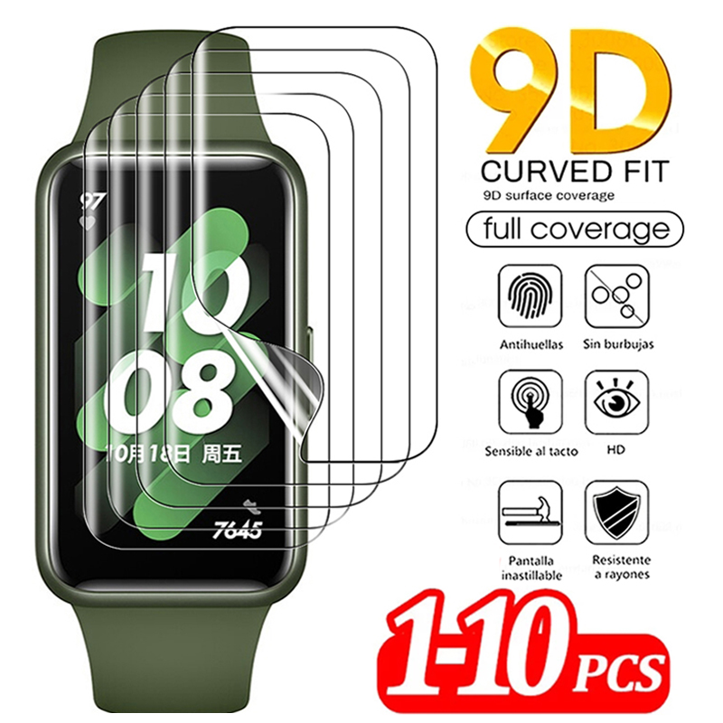1/10PCS Hydrogel Film For Huawei Band 8 Screen Protector Soft Protective Film For Huawei Band 7 band 6 Band8 band 8 Not Glass