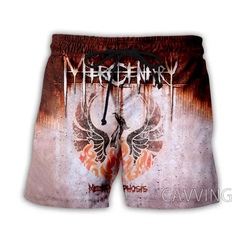 CAVVING 3D Printed  Mercenary  Rock  Summer Beach Shorts Streetwear Quick Dry Casual Shorts Sweat Shorts for Women/men