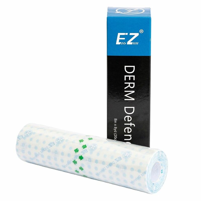 EZ-Película de tatuaje impermeable para cuidado posterior, vendajes adhesivos para curación de la piel, accesorios de reparación, Derm Defender
