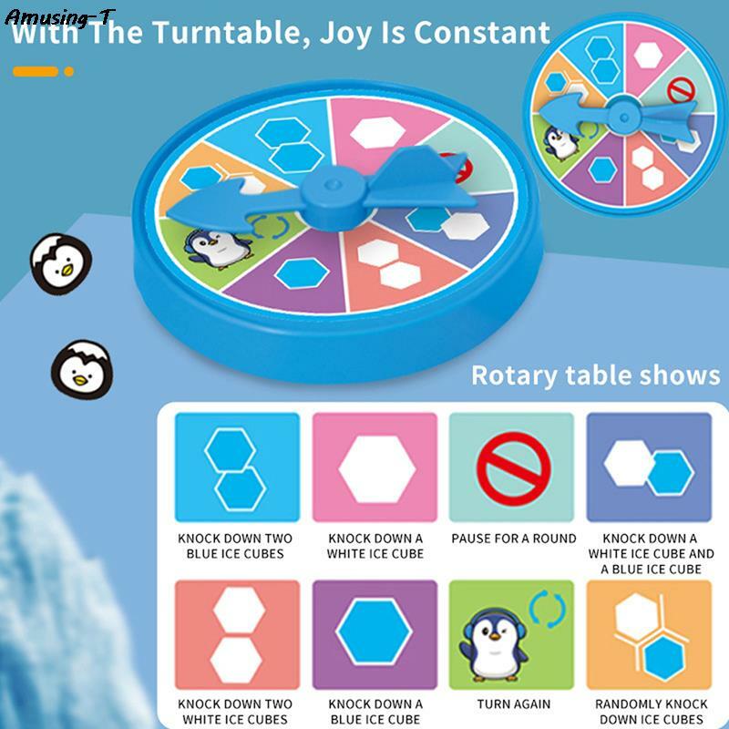 Juego de mesa de bloques de hielo para niños y adultos, juego de mesa para aliviar el estrés, regalo de decoración