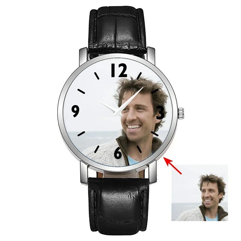 Hacer fotos reloj diseño personalizado regalos para su reloj personalidad elegante