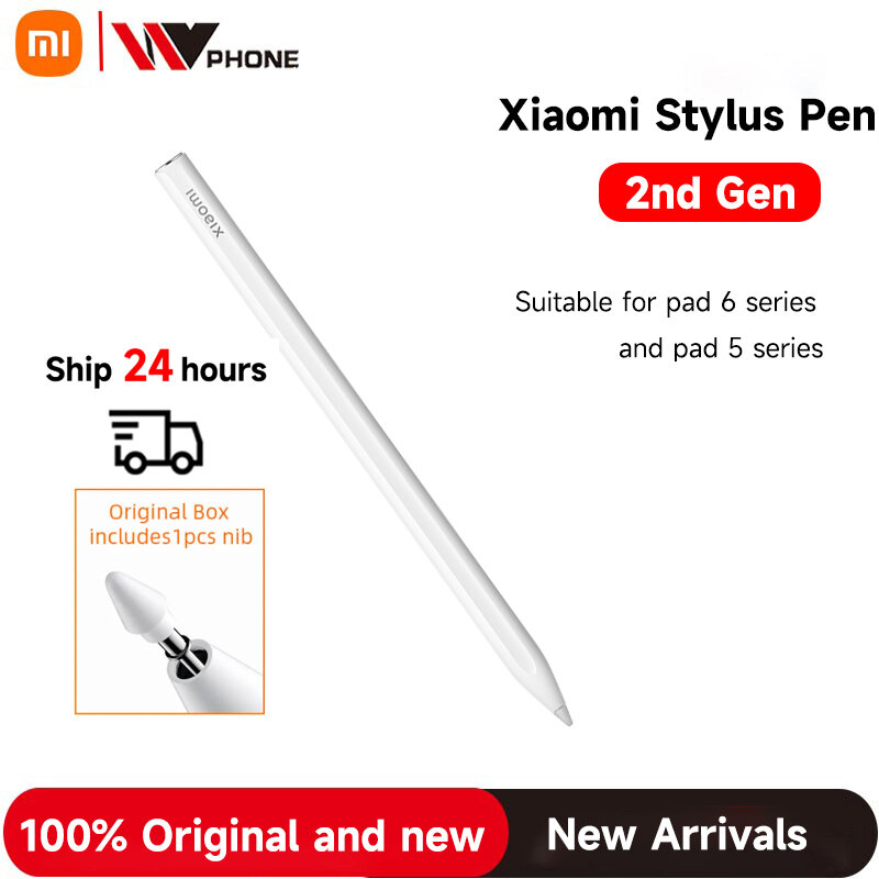 Pióro Xiaomi Stylus Pen 2. Rysuj pisanie o niskim opóźnieniu 26.° Ekran dotykowy z stalówką do tabletu Xiaomi Mi Pad 6/6 pro / 5 / 5 Pro