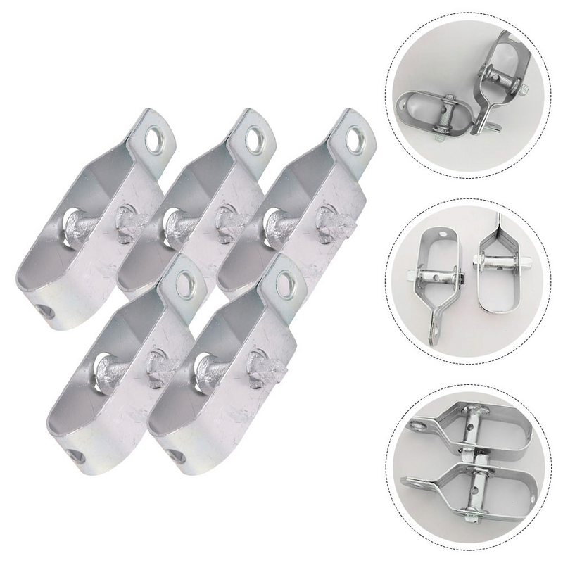 6 Pcs Picket Fence Garden Wire Tensioner Tool For Tensioning Cable Rope Steel Tightener Casting Metal Fencing Line