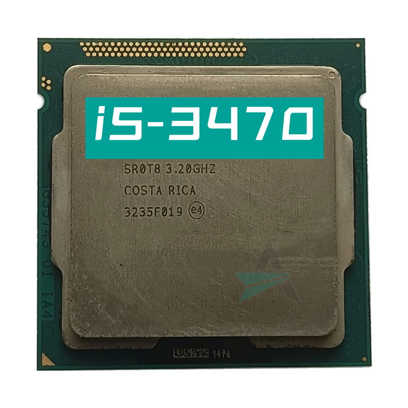 Бывший в употреблении четырехъядерный процессор Core i5 3470 3,2 ГГц 6 Мб 77 Вт LGA 1155 I5-3470 Бесплатная доставка