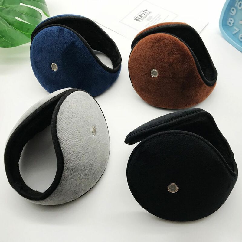 Ear-flap unissex estilo coreano com receptor, capa de pelúcia para dirigir, mulheres e homens, outono e inverno, ao ar livre