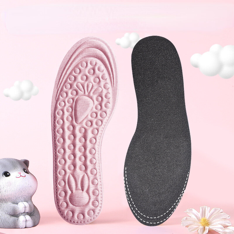 Children's Insoles Boy Girl Breathable Sweat Absorption Insoles Flat Feet EVA Running Shoe Accessories Unisex Soft Baby Insoles