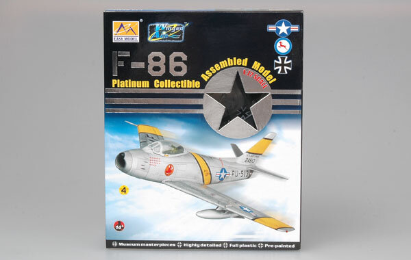 Easymodel 37103 1/72 German F-86F "Sabre" 3./JG71. 1963 Military Aircraft Static Finished Plane Plastic Model Collection or Gift