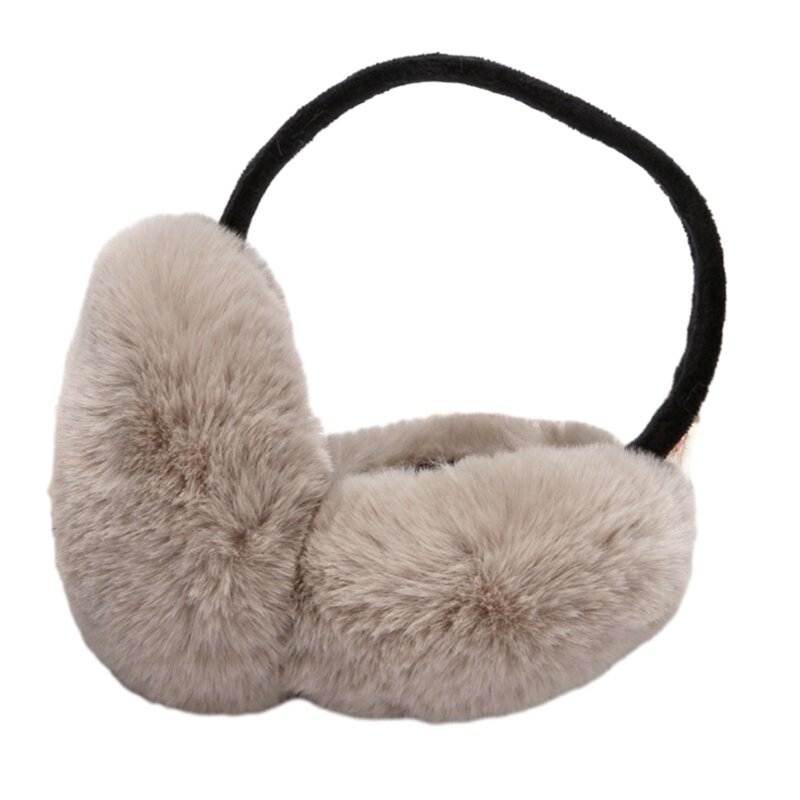 أغطية للأذنين قابلة للتعديل لتدفئة الأذن في الشتاء خلف الرأس وغطاء للأذنين دافئ وسميك من القطيفة