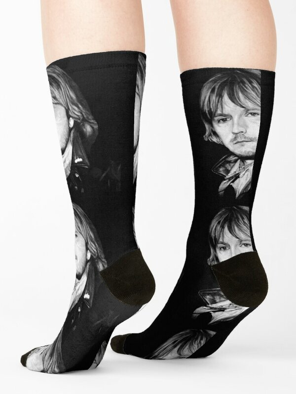 Renaud portrait Socks luxury gym designer Stockings Socks Man Women's