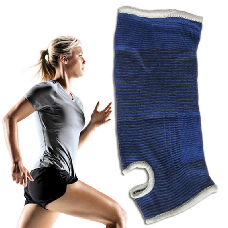 1 пара вязаных носков для поддержки голеностопа при растяжениях, защита для бега, футбола, носков с рукавом на лодыжку, спортивный ножной браслет