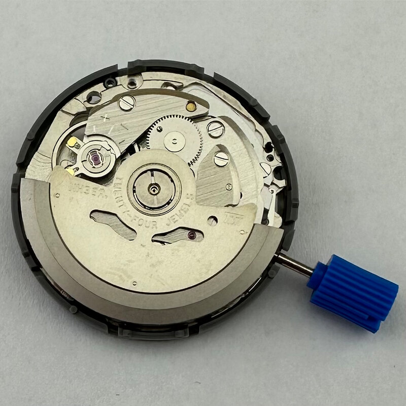 Movimiento mecánico NH36A, piezas de repuesto de corona para reloj automático, alta precisión, blanco, 3,8 en punto, fecha, 4,2 en punto