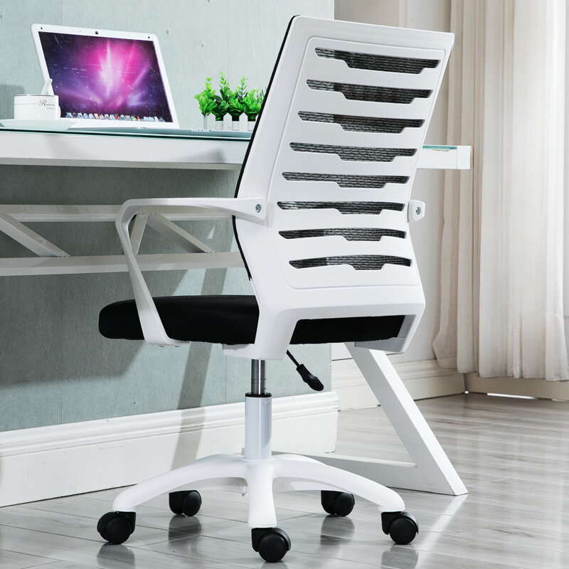 Silla de escritorio ergonómica y cómoda para dormitorio, equipo de trabajo, sala de reuniones, estudio nórdico, muebles de oficina OK50YY