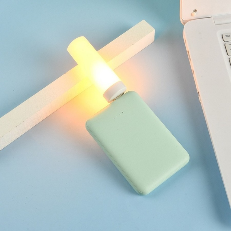 Фонарь с подсветкой для внешнего аккумулятора, USB