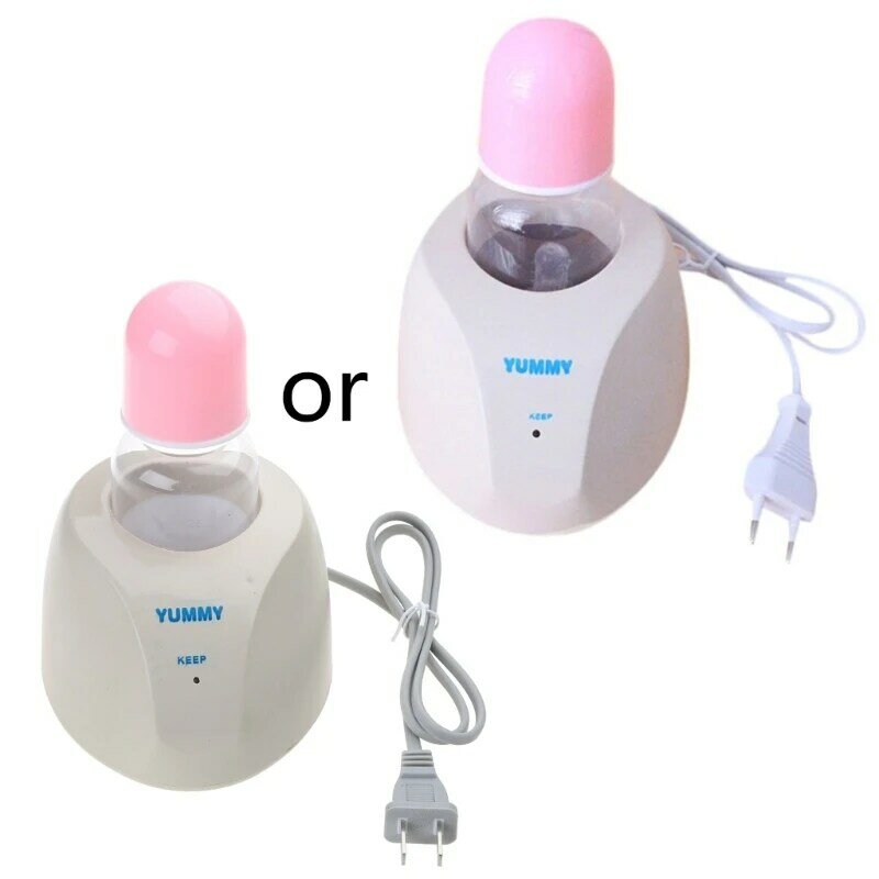 Plug Electric Feeding Bottle Constant Temperature Heater Automatic Heating Newborn Baby Milk Bottle Warmers Insulation D7WF
