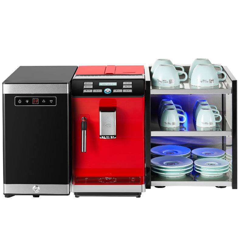 Btt mesin pembuat kopi pintar, untuk dapur rumah kantor toko mesin kopi otomatis penuh