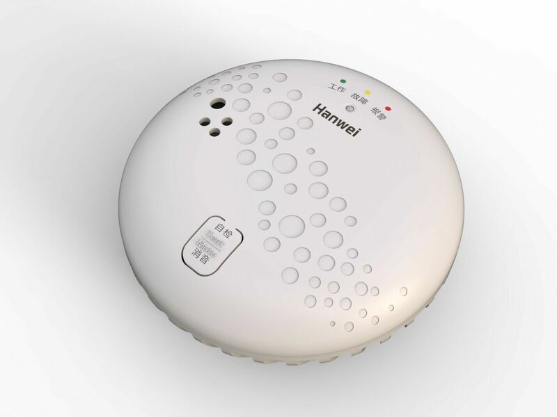 Tuya-アラーム付き煙探知器,wifi,85db,火災センサー,家族のセキュリティアプリ
