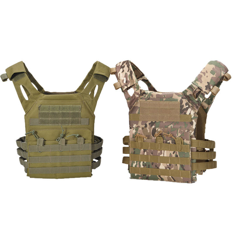 600D Hunting Tactical Vest Anti-Cut Clothing Military Molle Plate Carrier Magazine Airsoft Paintball CS Outdoor Protective Vest