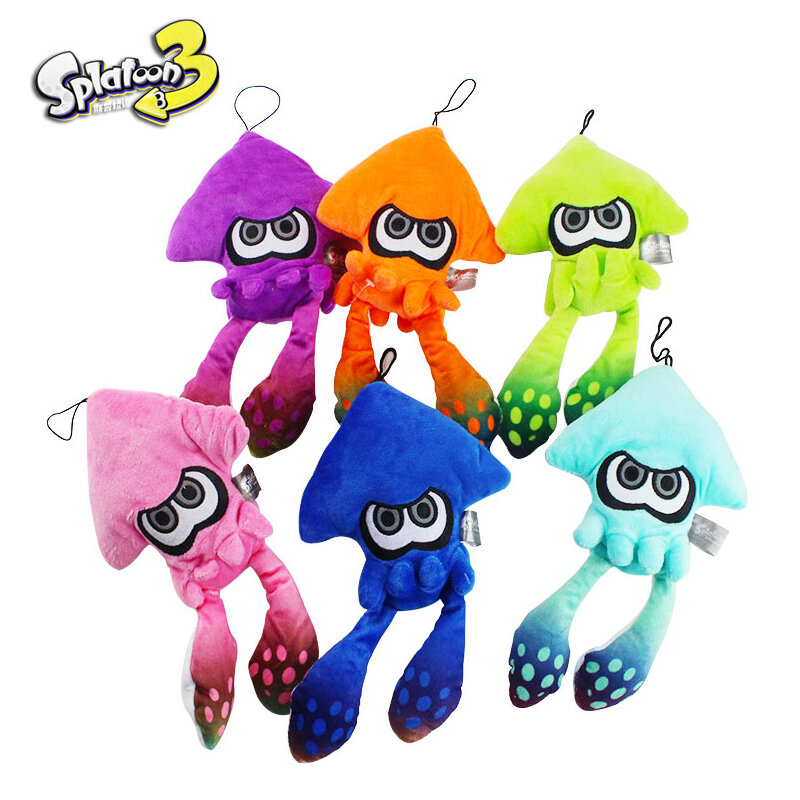 23cm Switch Game Splatoon 3 Squid Plush Doll Toy stuffed animal doll Pendant Kawaii Christmas for kids gift